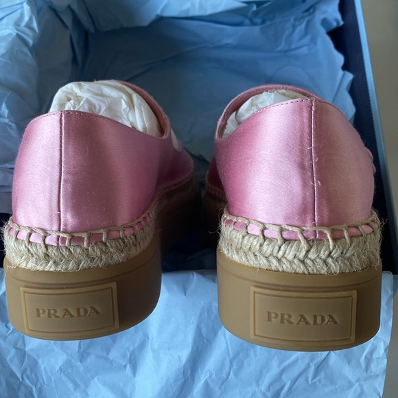 Prada Satin platform Mary Jane flats NWT - Picture 7 of 10